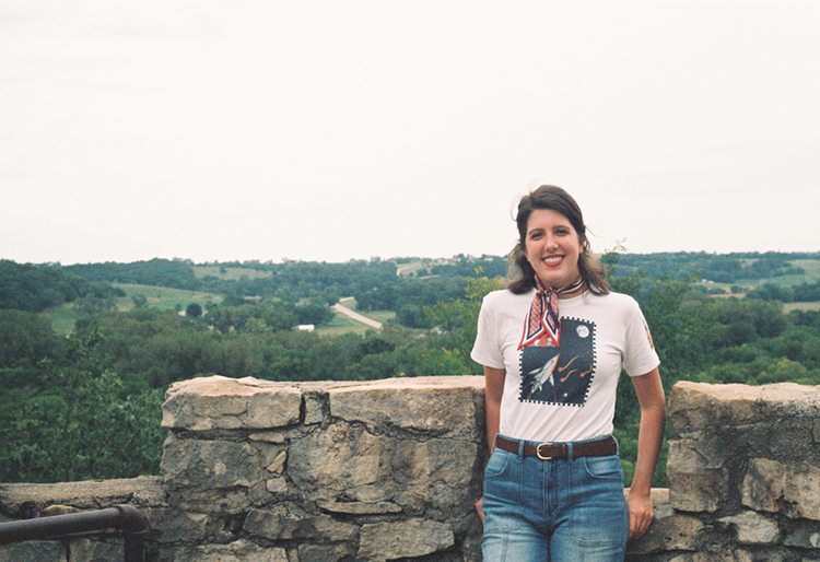 2021 film photo taken on a Pentax K1000 in Iowa by graphic designer Abbi Roush.