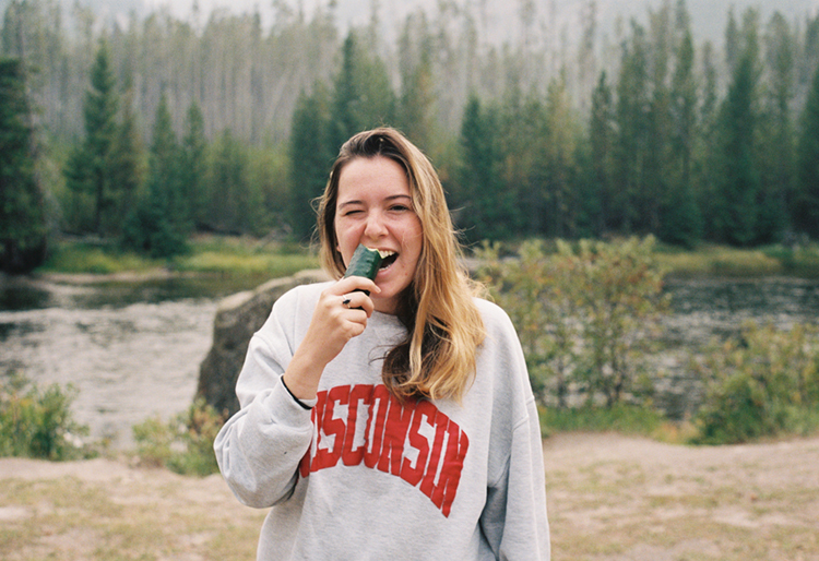 2021 film photo taken on a Pentax K1000 in Wyoming by graphic designer Abbi Roush.
