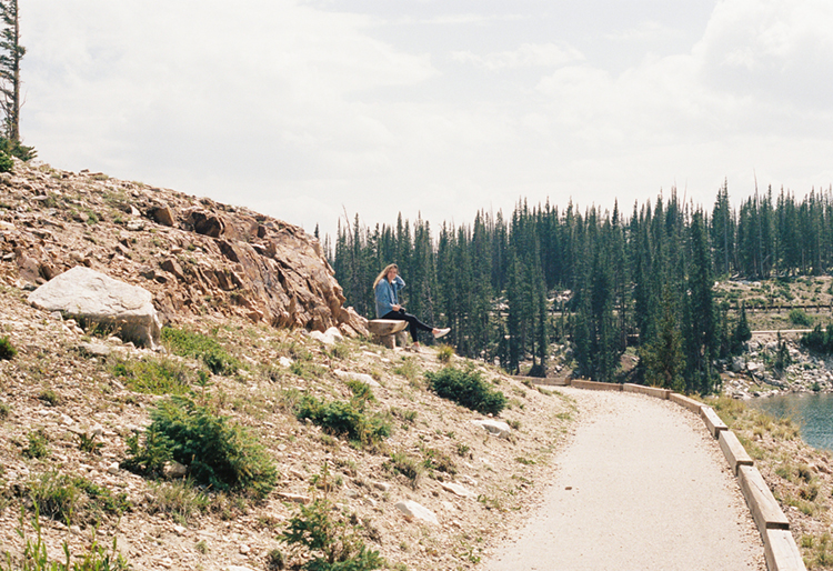 2021 film photo taken on a Pentax K1000 in Wyoming by graphic designer Abbi Roush.