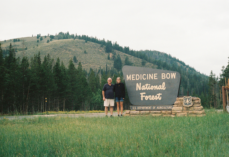 2021 film photo taken on a Pentax K1000 in Wyoming by graphic designer Abbi Roush.