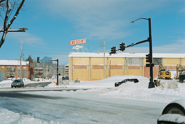 2022 film photo taken on a Pentax K1000 in Iowa by graphic designer Abbi Roush.