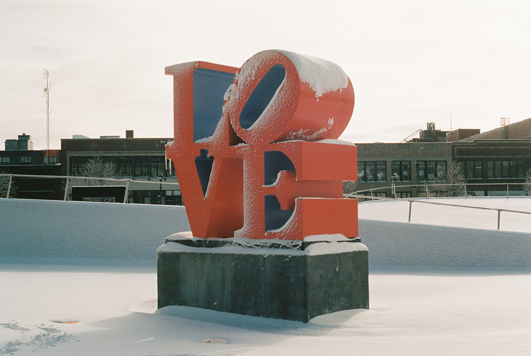 2022 film photo taken on a Pentax K1000 in Iowa by graphic designer Abbi Roush.