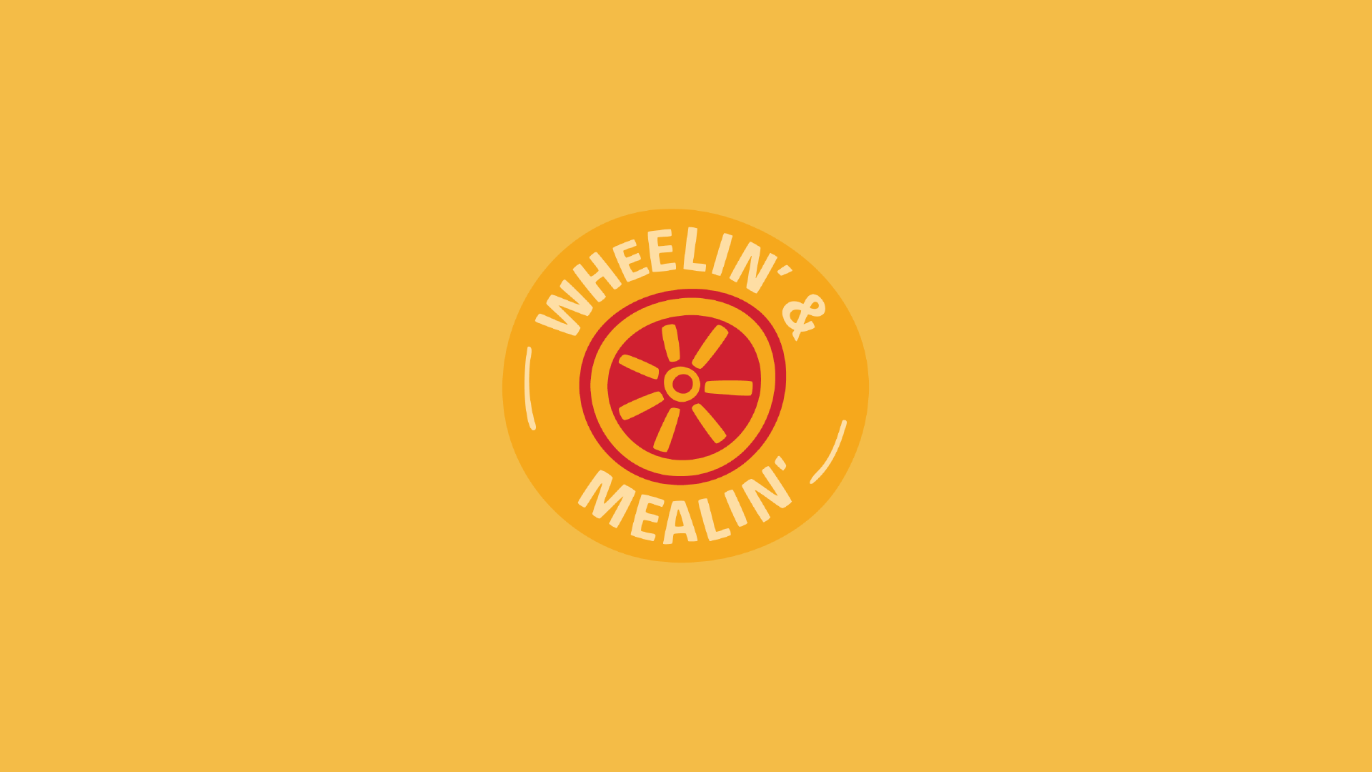 Case study image of the Big Yella Foodtruck in the portfolio of graphic designer Abbi Roush.