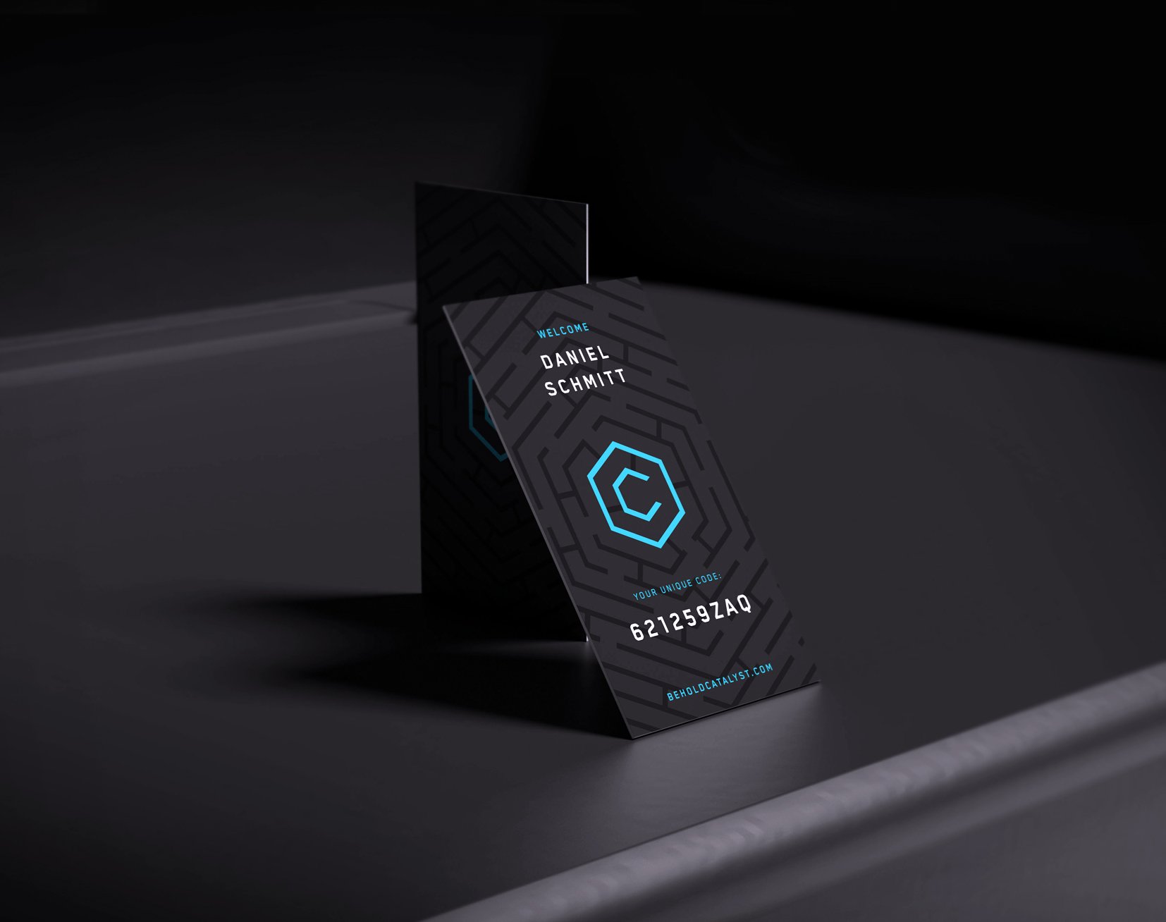 Case study image of the Catalyst by Chemtool branding in the portfolio of graphic designer Abbi Roush.