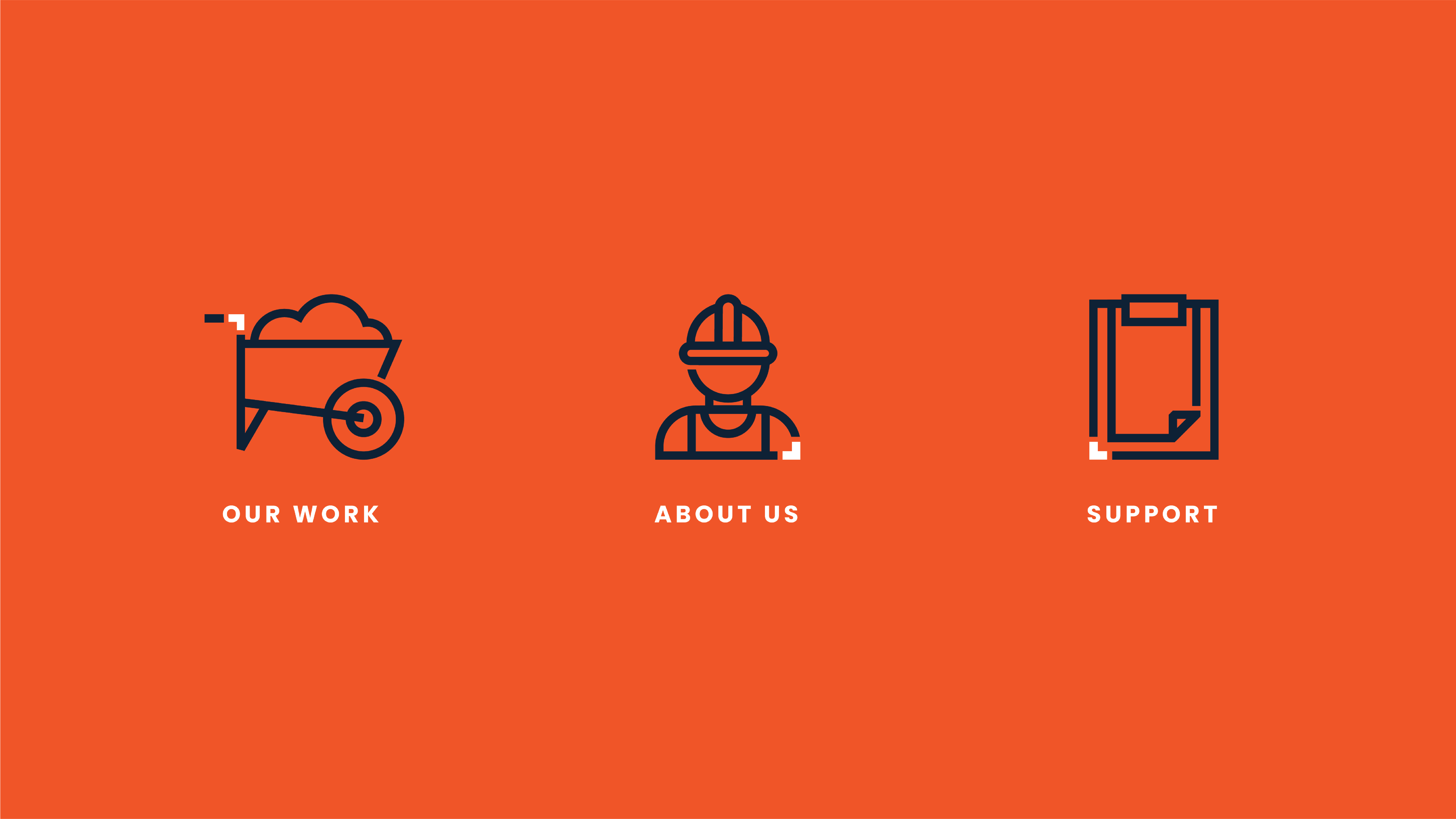 Case study image of the Concrete Logic branding in the portfolio of graphic designer Abbi Roush.