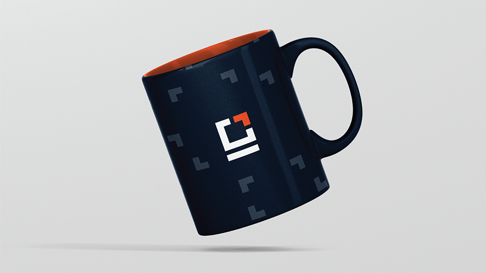 Case study image of the Concrete Logic branding in the portfolio of graphic designer Abbi Roush.