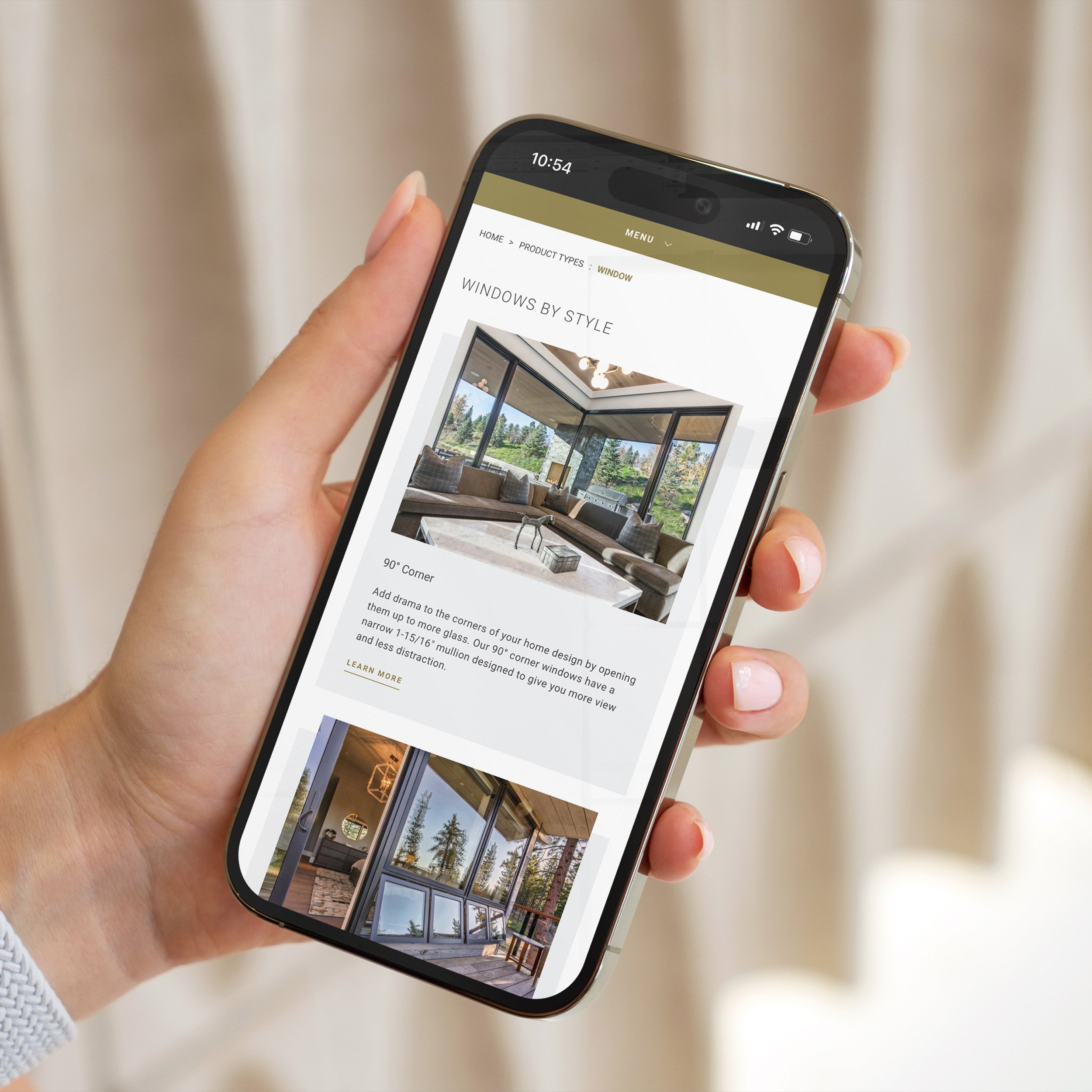 Case study image of the Weather Shield website in the portfolio of graphic designer Abbi Roush.